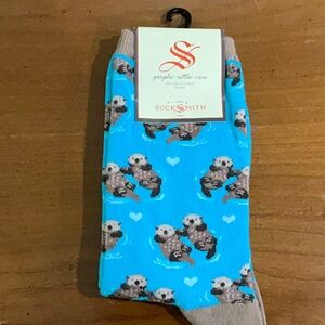 Socksmith Otter Patterned Socks